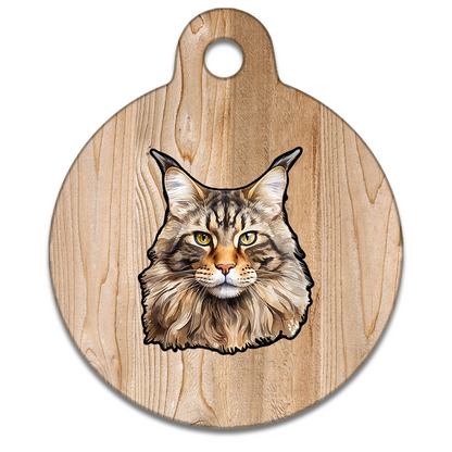 25mm Diameter Small Size - Maine Coon