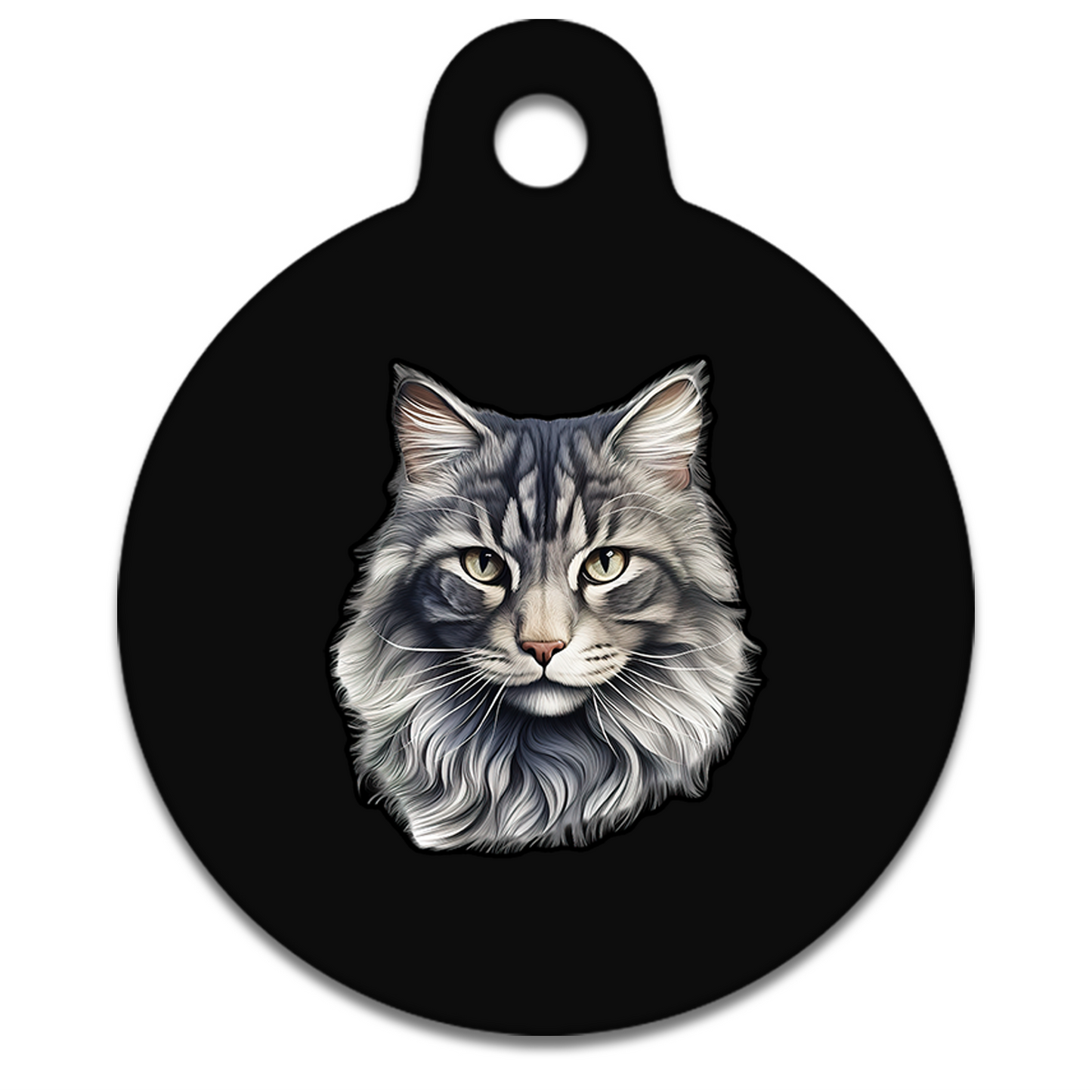 19mm Diameter Tiny Size - Norwegian Forest Cat