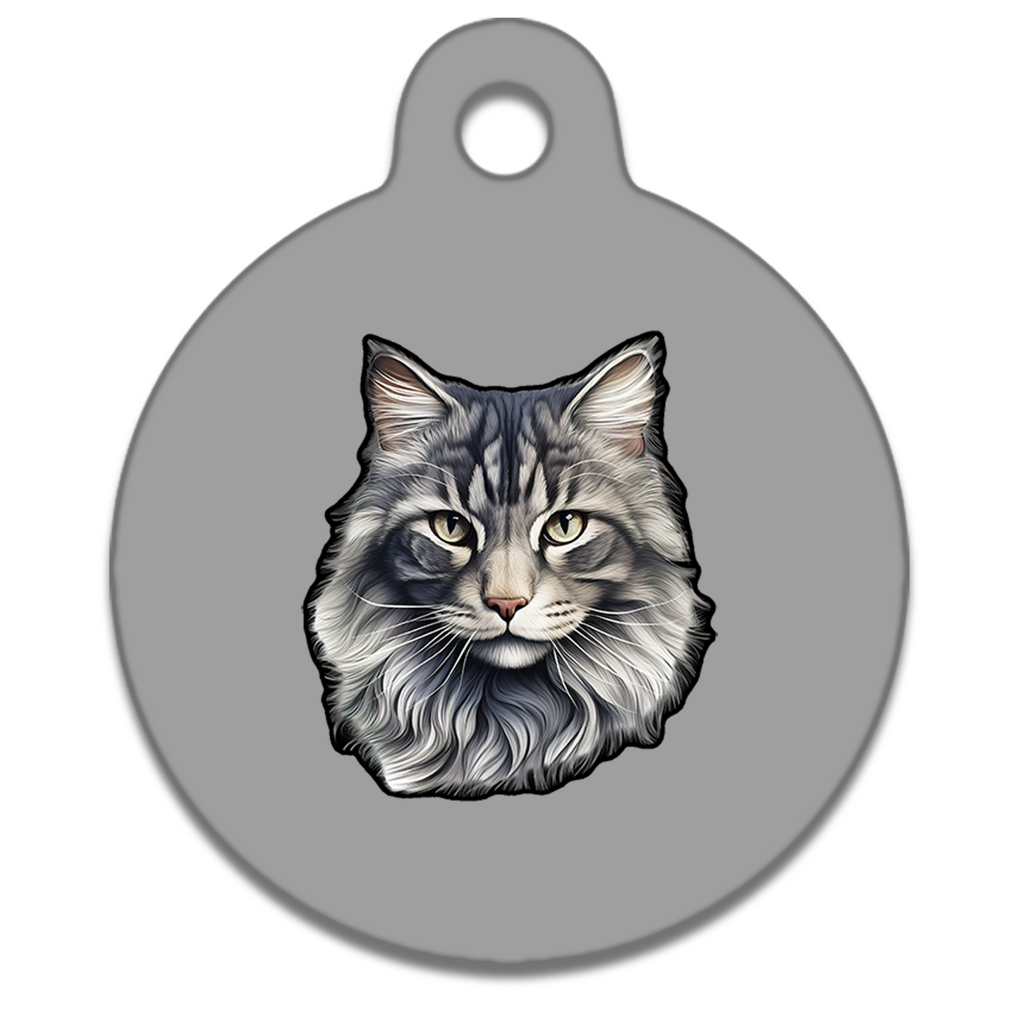 19mm Diameter Tiny Size - Norwegian Forest Cat