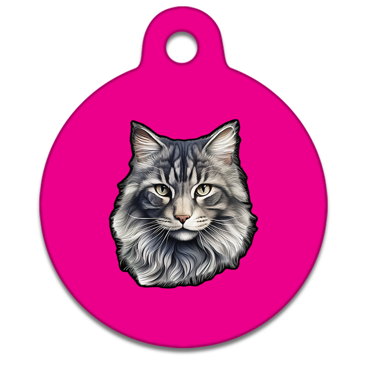 19mm Diameter Tiny Size - Norwegian Forest Cat