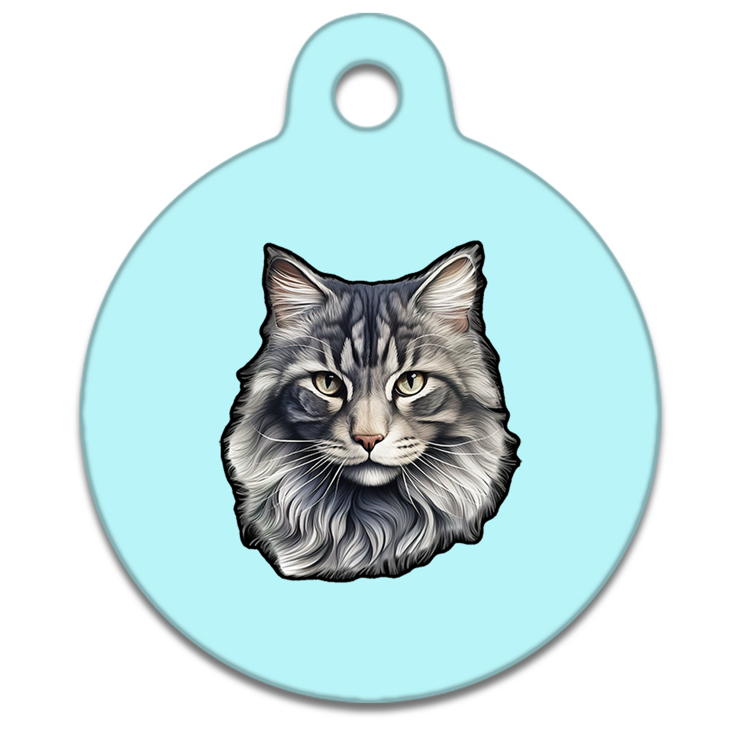 19mm Diameter Tiny Size - Norwegian Forest Cat