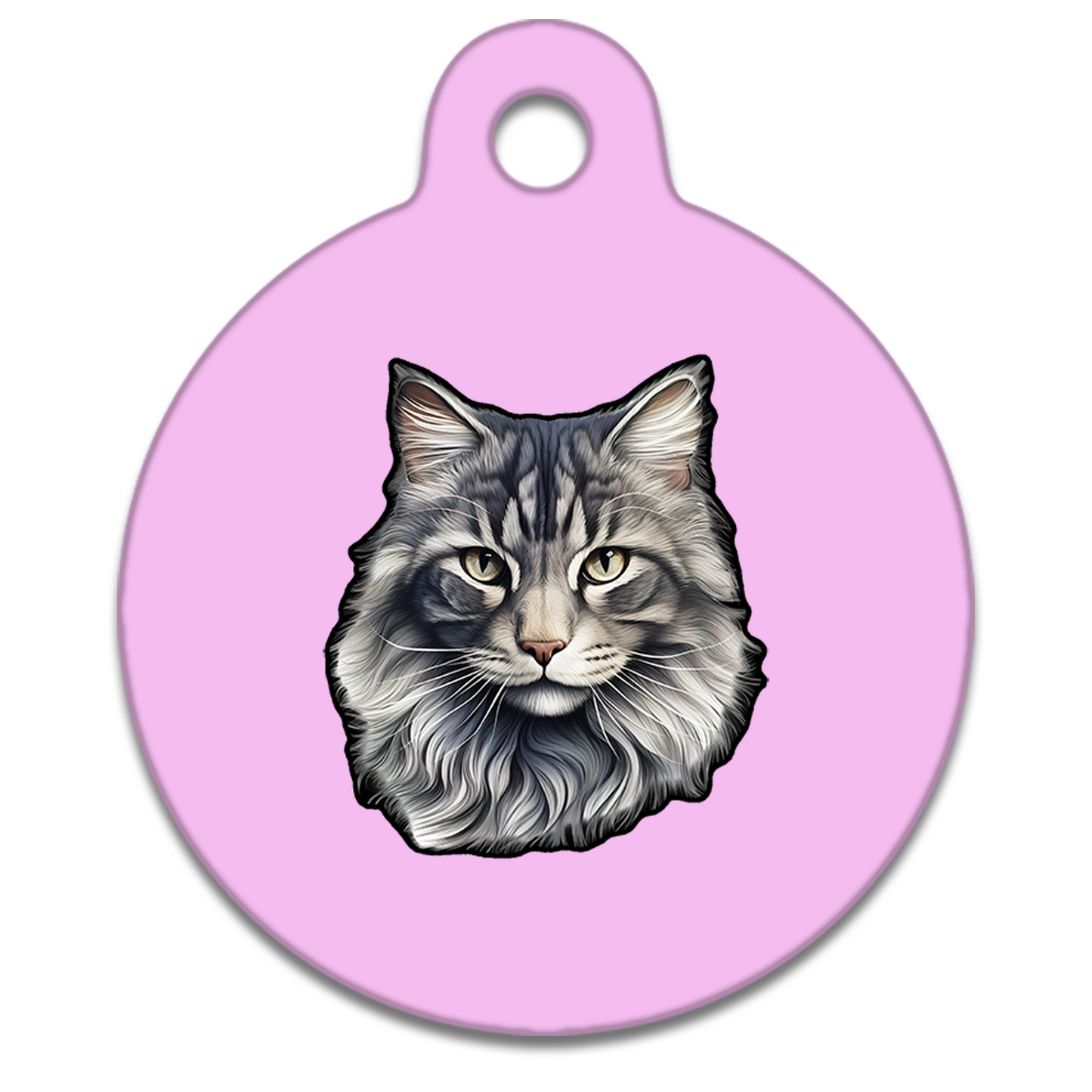19mm Diameter Tiny Size - Norwegian Forest Cat