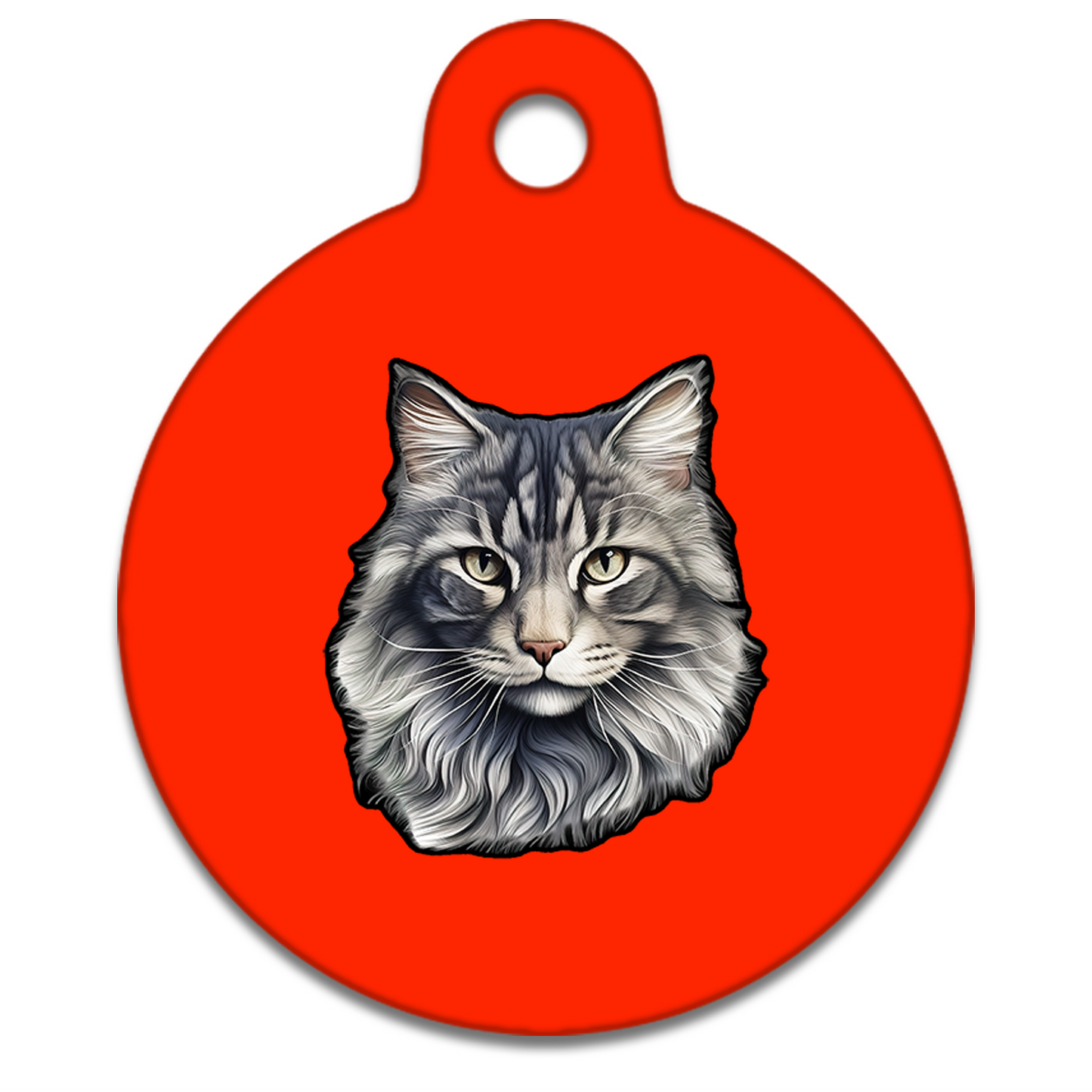 19mm Diameter Tiny Size - Norwegian Forest Cat