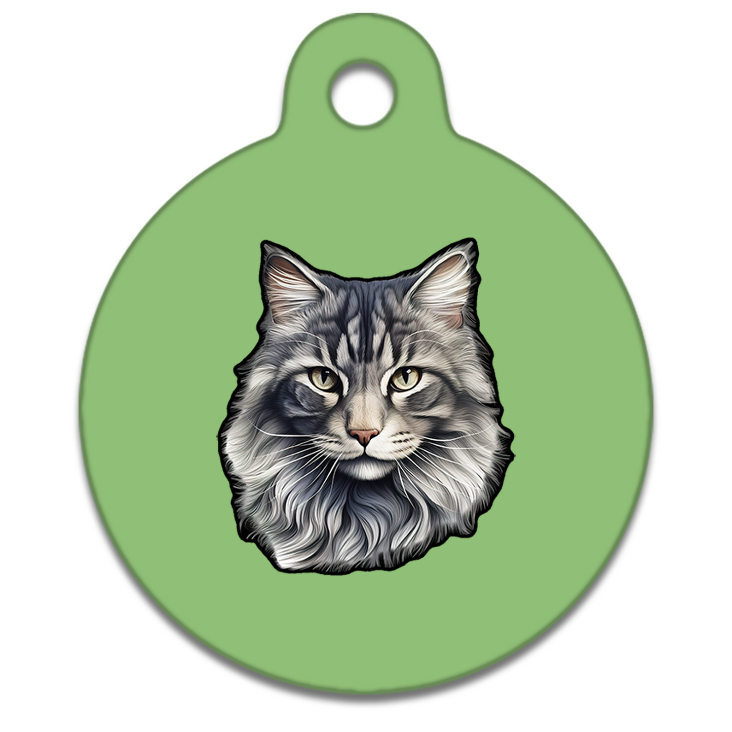 19mm Diameter Tiny Size - Norwegian Forest Cat
