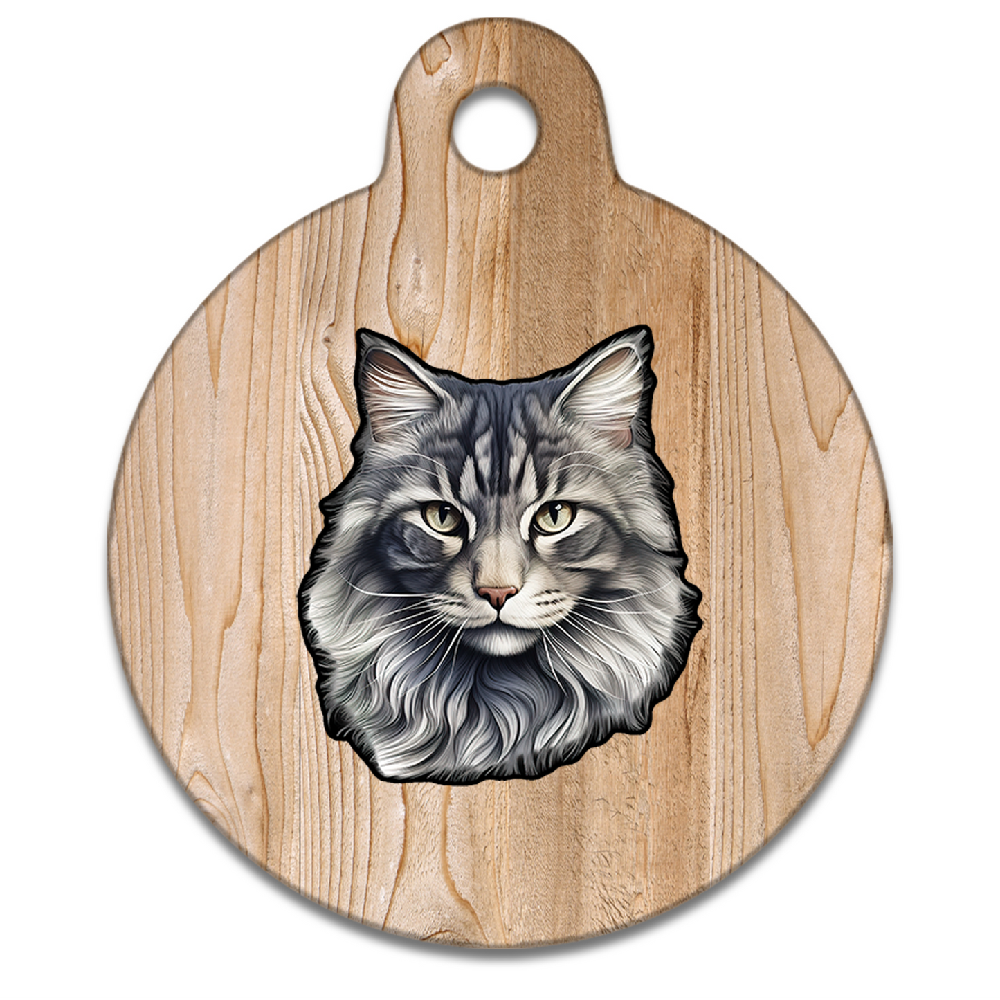 19mm Diameter Tiny Size - Norwegian Forest Cat
