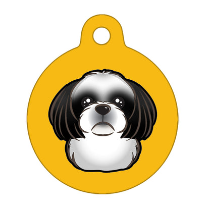 25mm Diameter Small Size - Shih Tzu Dog