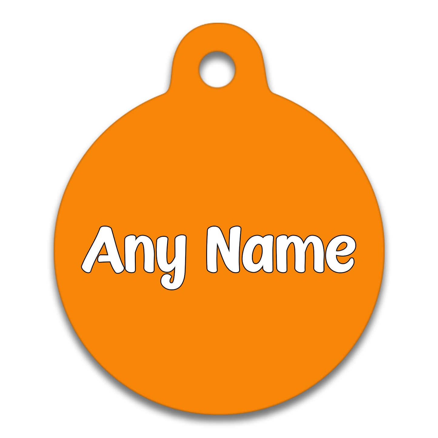 Orange - Pet ID Tag