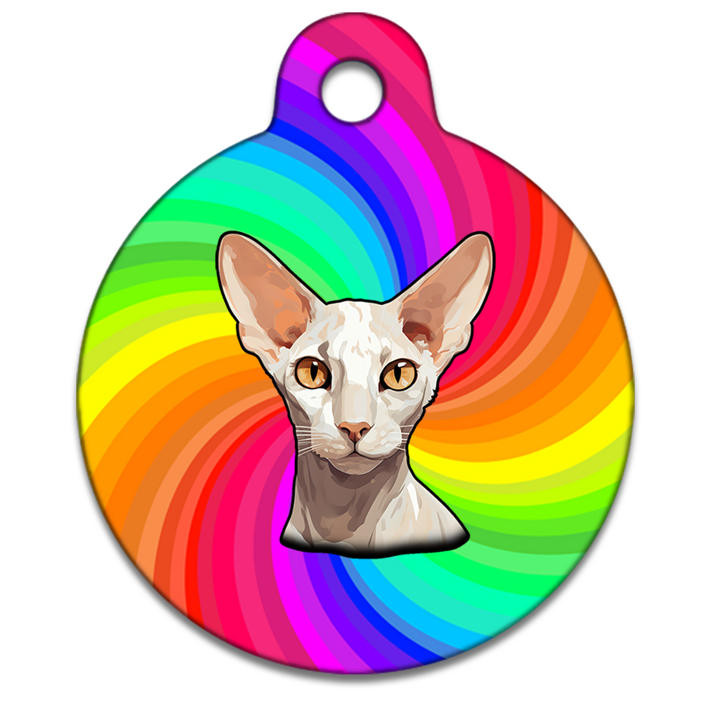 19mm Diameter Tiny Size - Oriental Shorthair