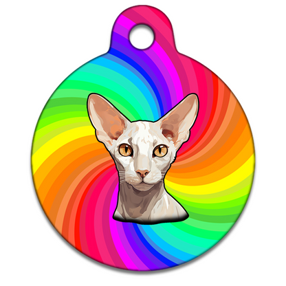 19mm Diameter Tiny Size - Oriental Shorthair
