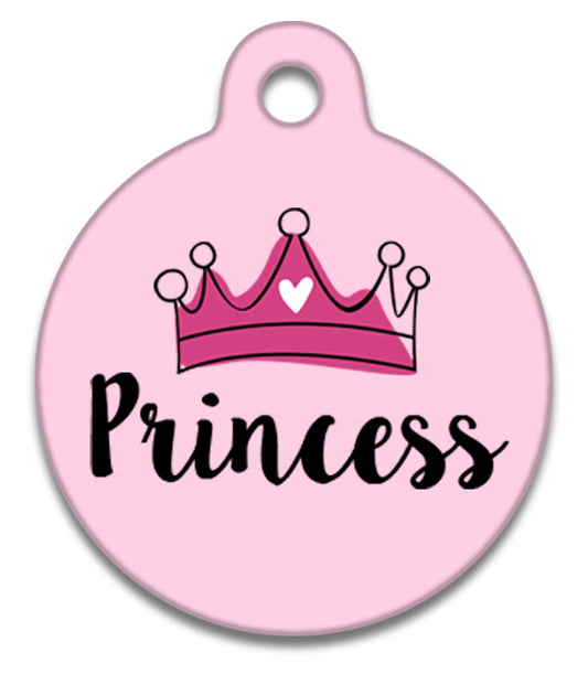 Princess Crown - Pet ID Tag