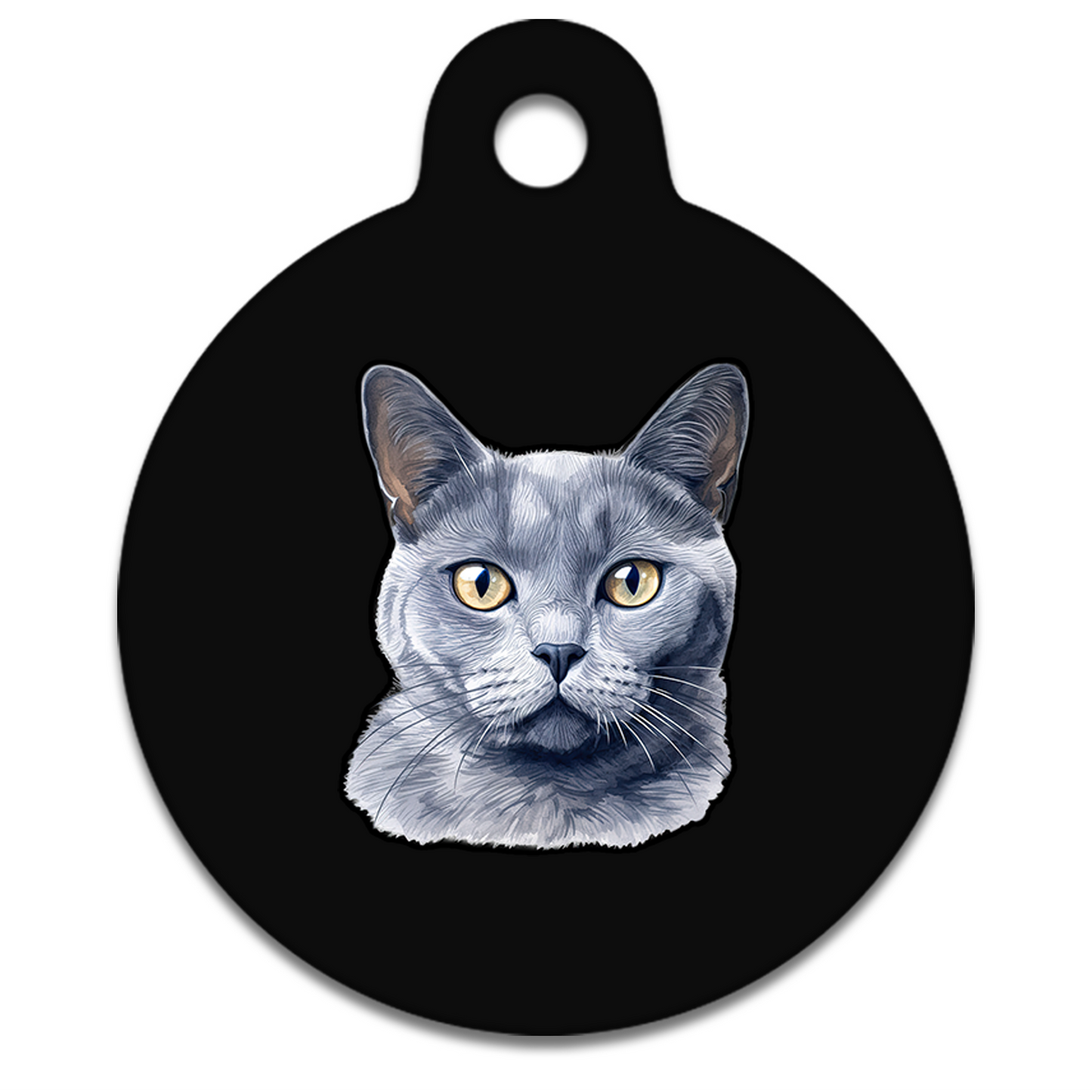 25mm Diameter Tiny Size - Russian Blue