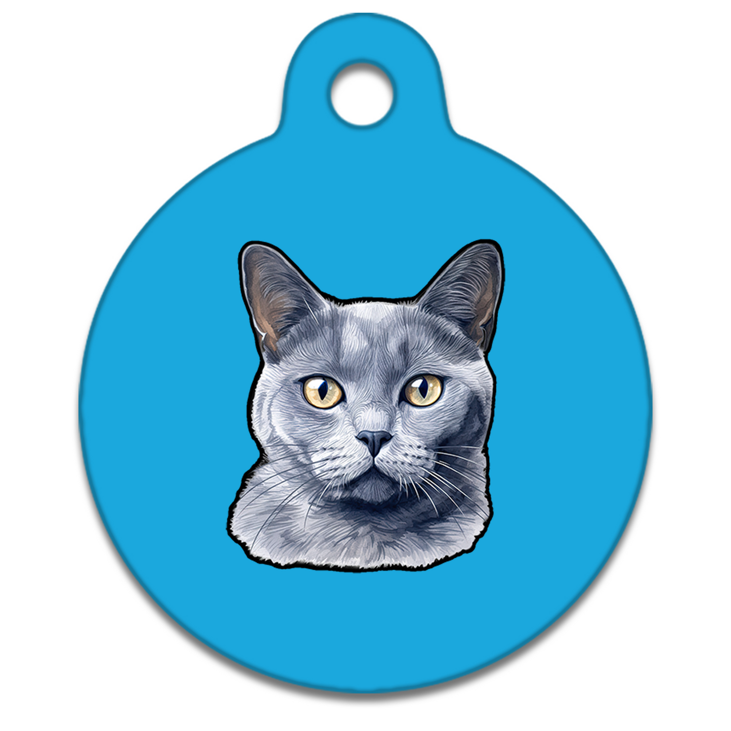 25mm Diameter Tiny Size - Russian Blue