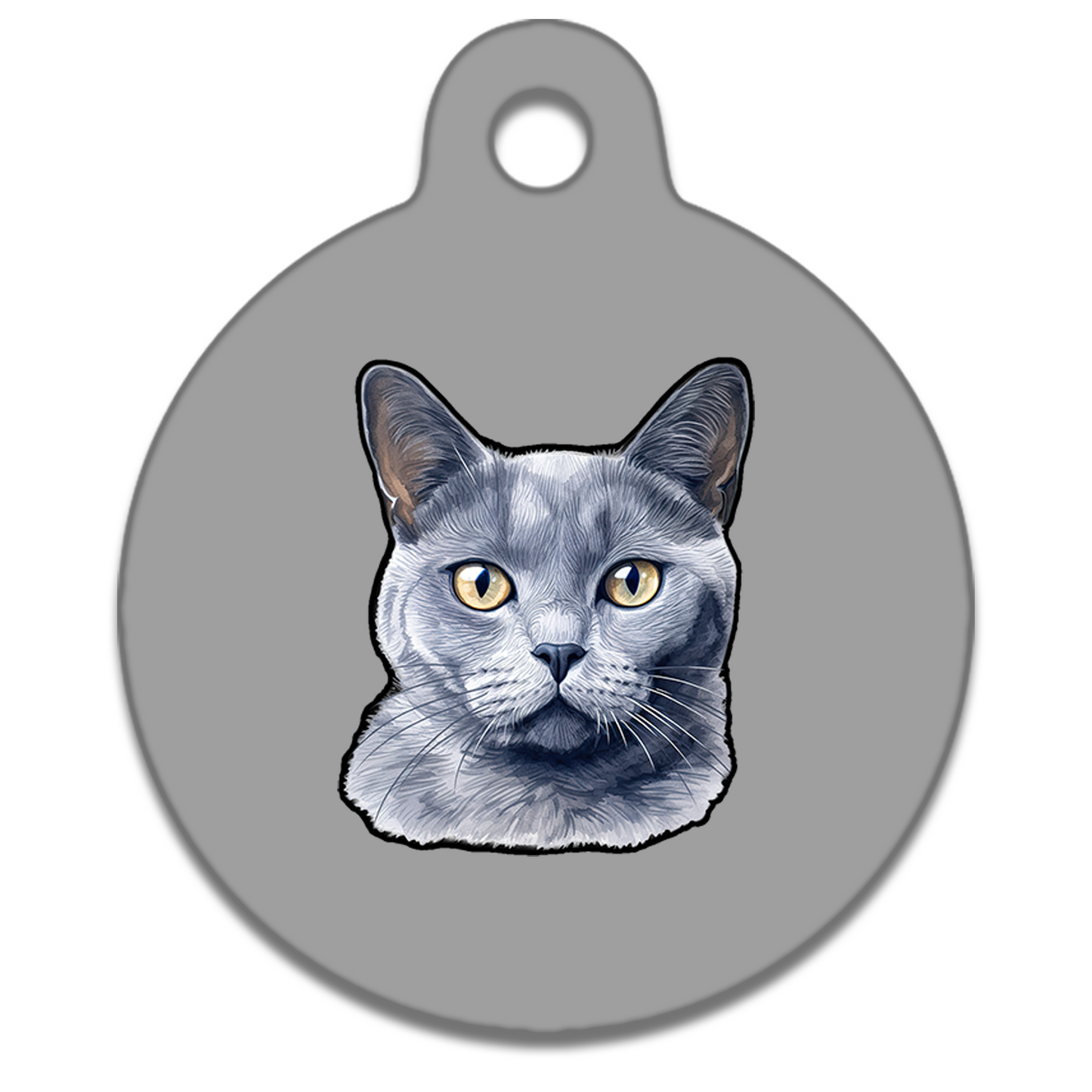 25mm Diameter Tiny Size - Russian Blue