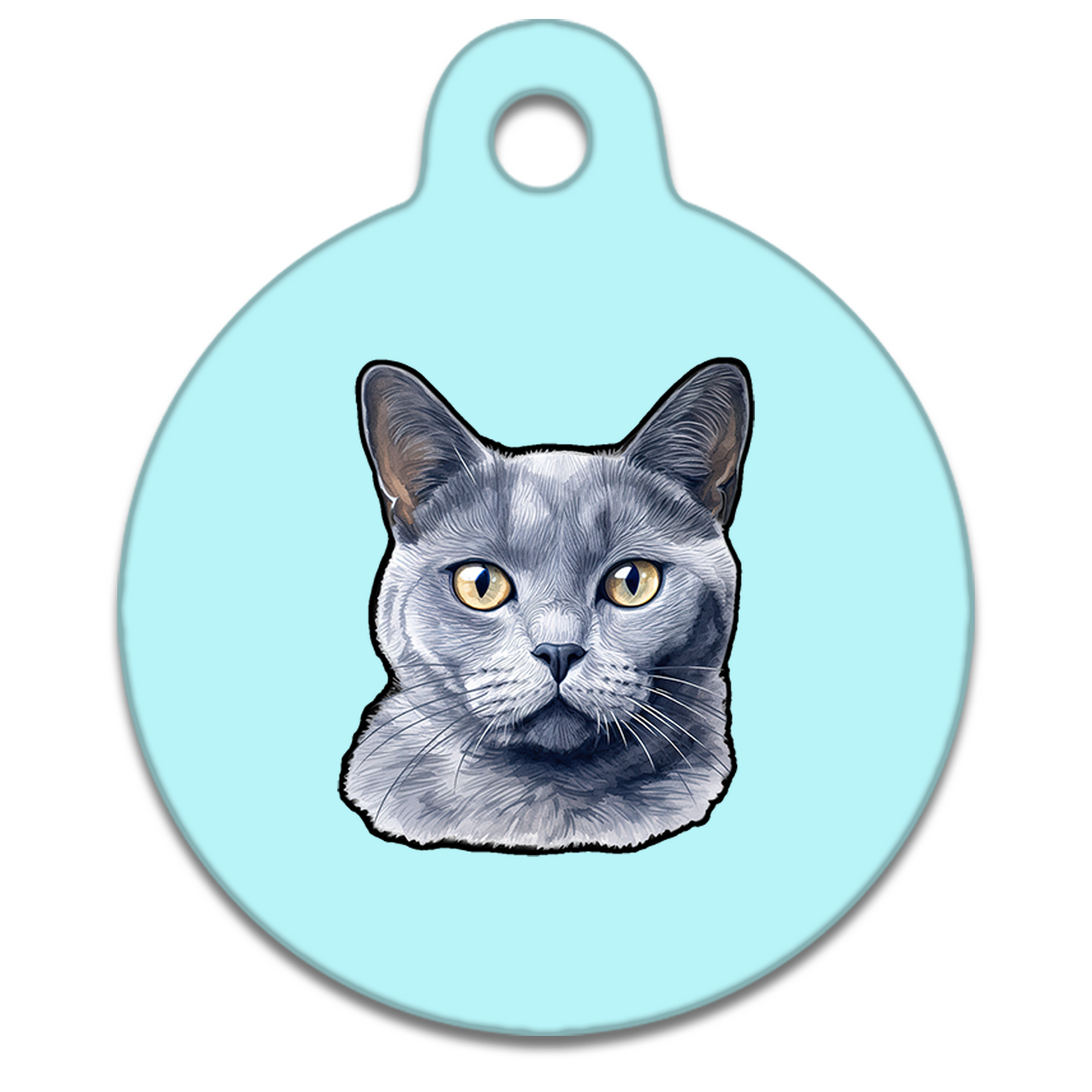 25mm Diameter Tiny Size - Russian Blue