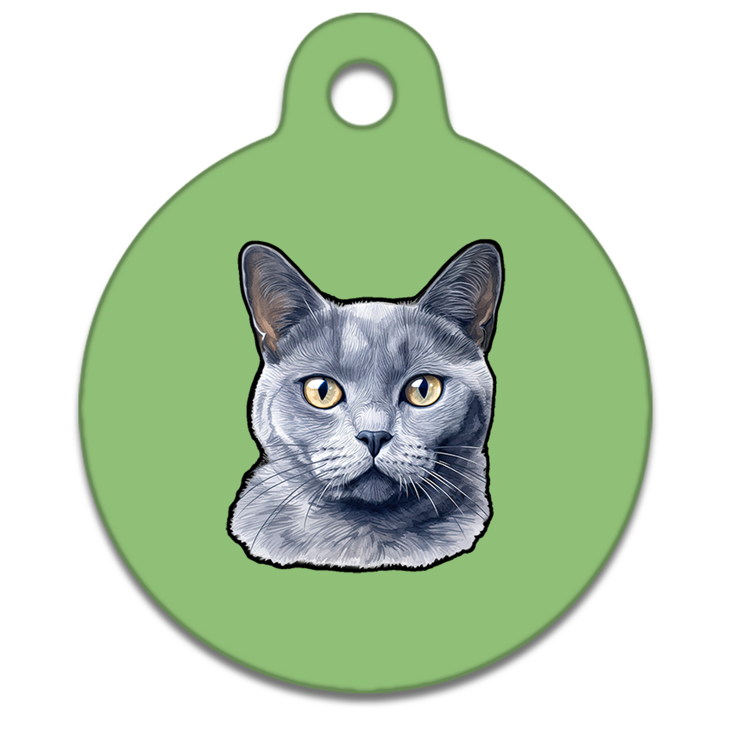25mm Diameter Tiny Size - Russian Blue