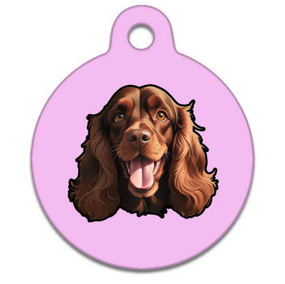 38mm Diameter Large Size - Cocker Spaniel Design