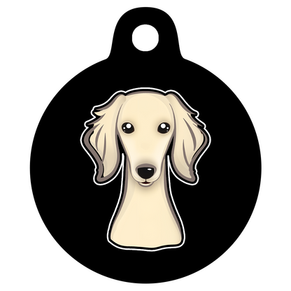 25mm Diameter Small Size - Saluki Dog