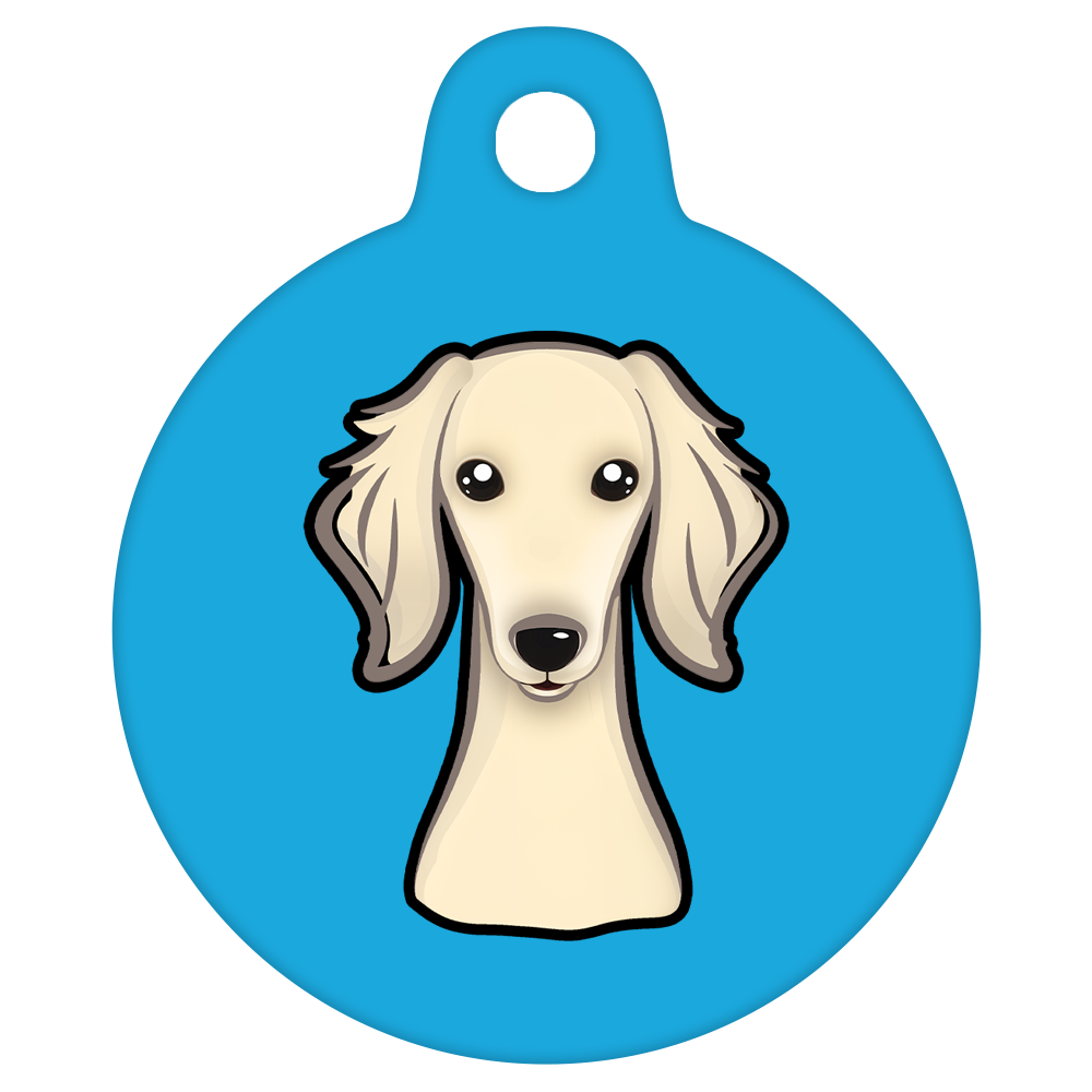 25mm Diameter Small Size - Saluki Dog
