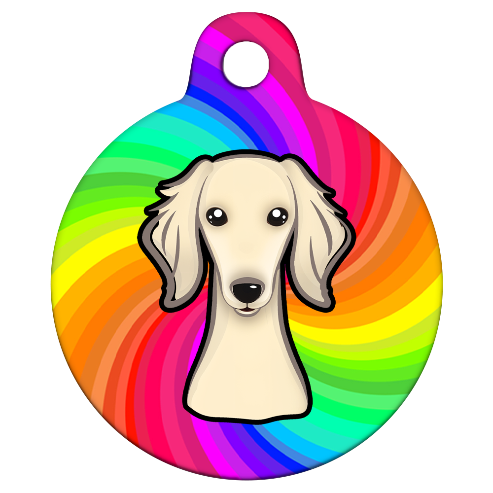 25mm Diameter Small Size - Saluki Dog