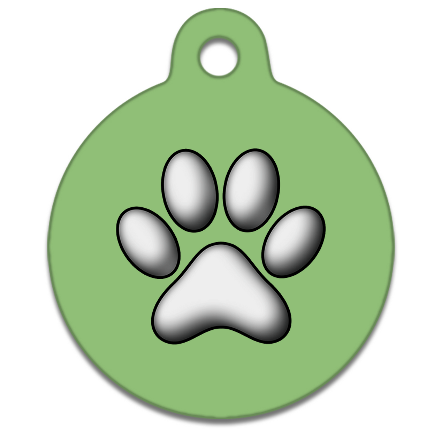 31mm Diameter Medium Size - Motifs Dog Tag