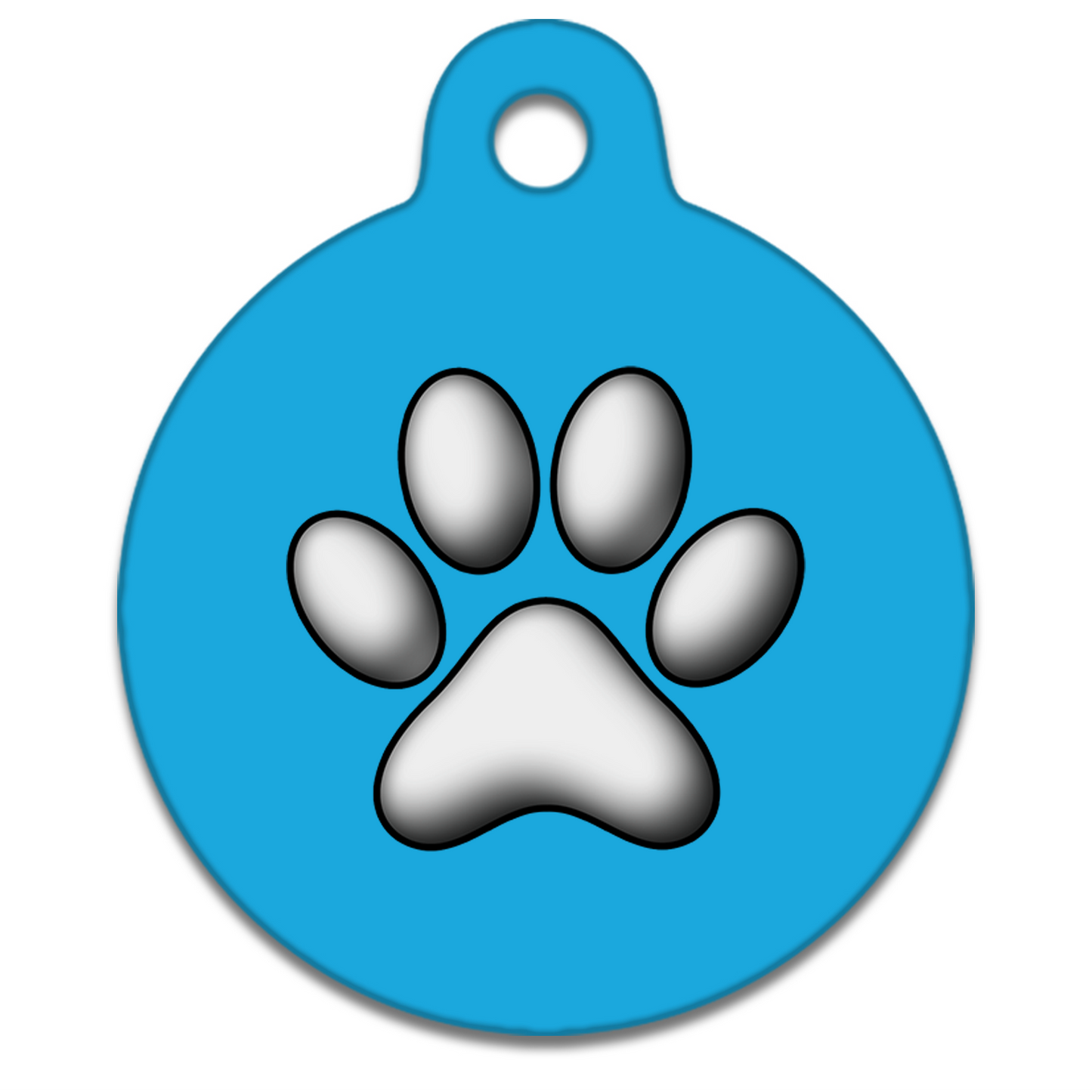 31mm Diameter Medium Size - Motifs Dog Tag