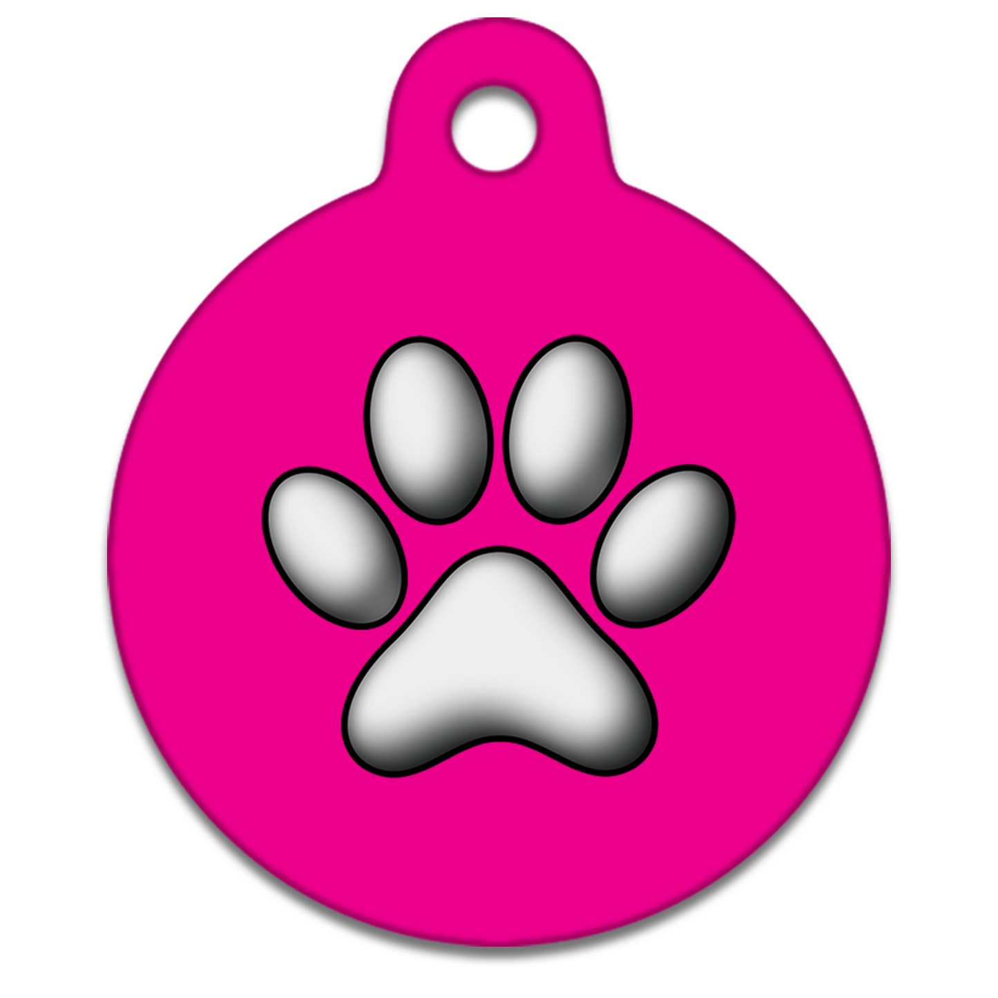 31mm Diameter Medium Size - Motifs Dog Tag
