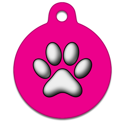 31mm Diameter Medium Size - Motifs Dog Tag