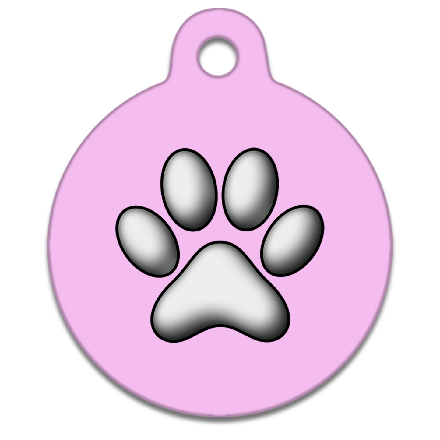 31mm Diameter Medium Size - Motifs Dog Tag