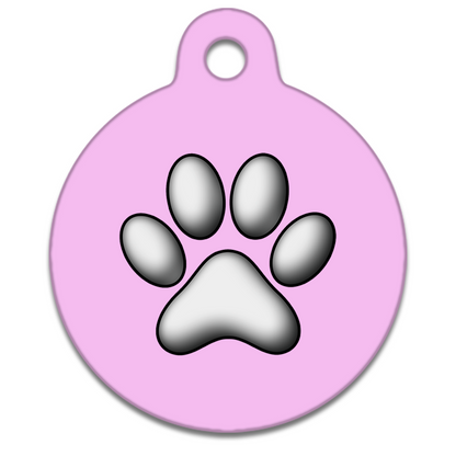 31mm Diameter Medium Size - Motifs Dog Tag