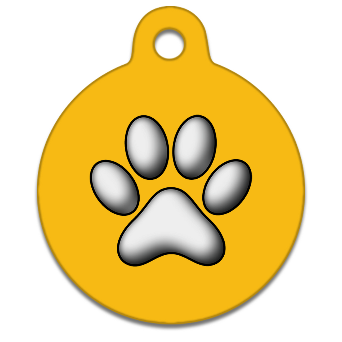 31mm Diameter Medium Size - Motifs Dog Tag
