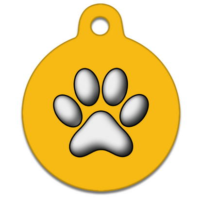31mm Diameter Medium Size - Motifs Dog Tag