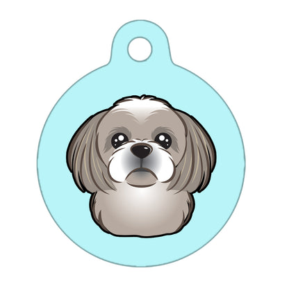 25mm Diameter Small Size - Shih Tzu Dog