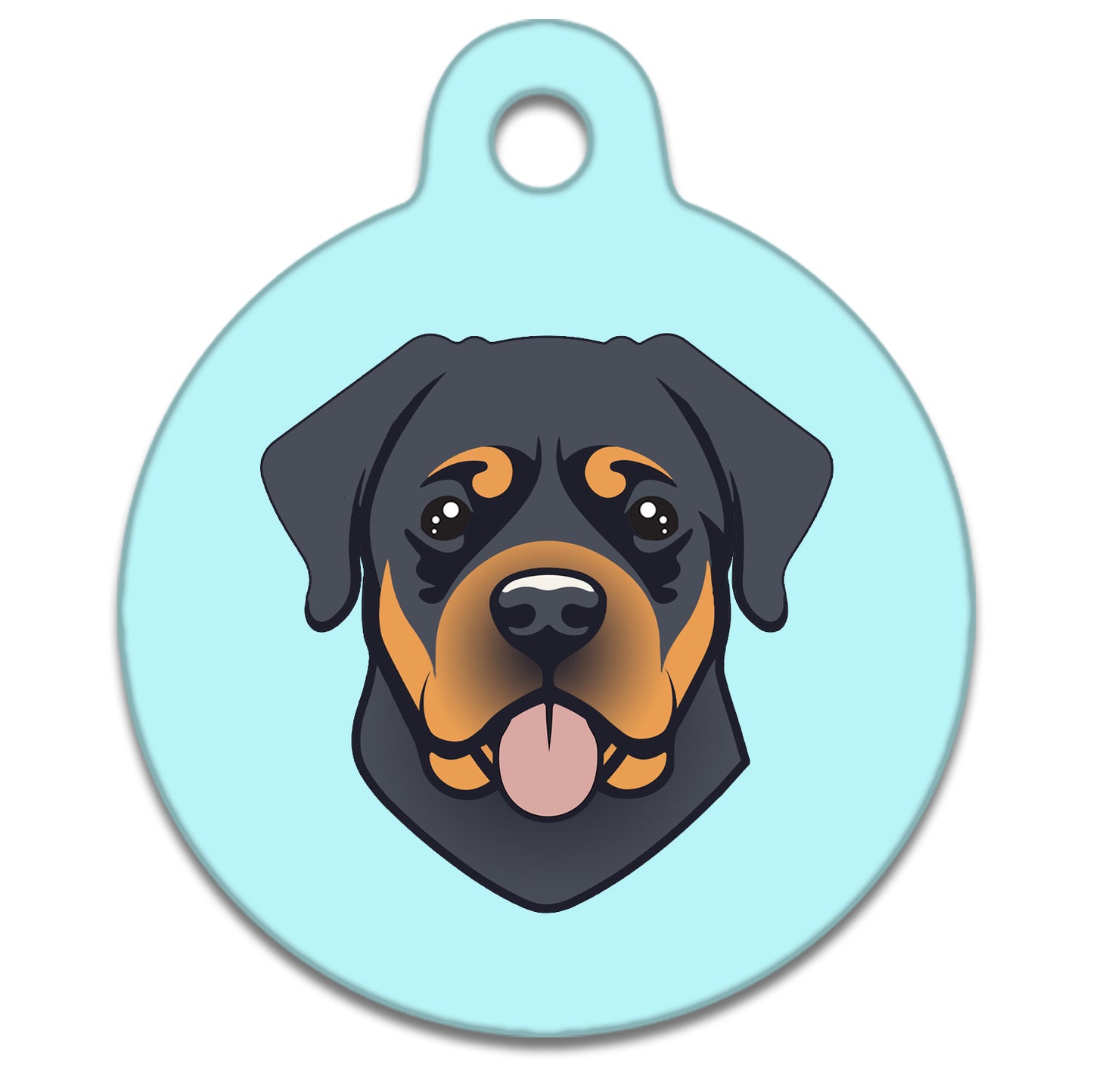 38mm Diameter Large Size - Rottweiler Dog