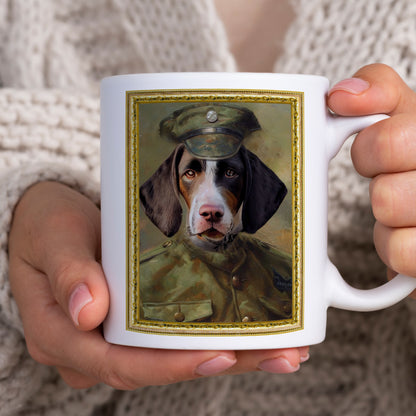Soldier Personalised Pet Portrait Mug - Add Your Own Photo