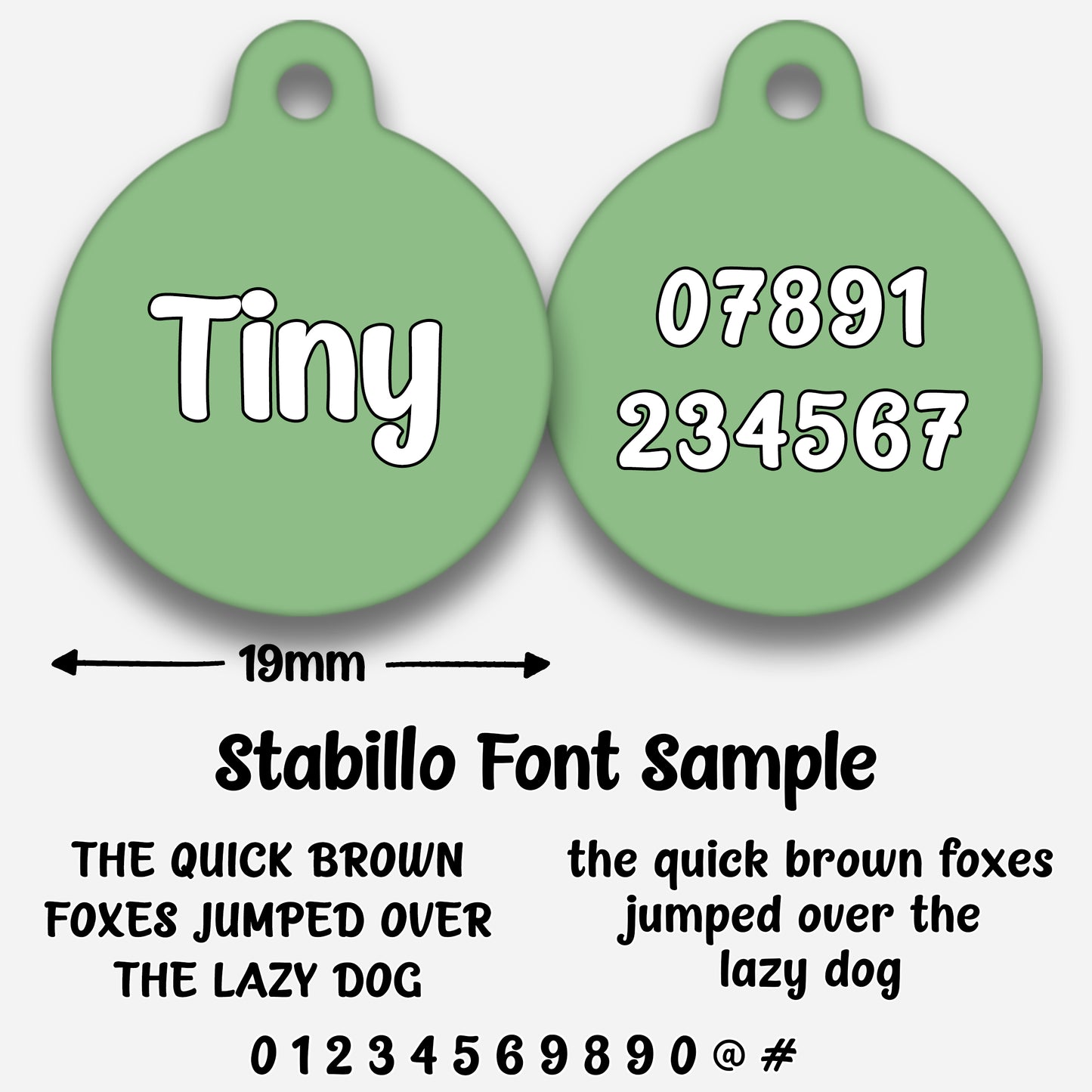 Matcha - Pet ID Tag