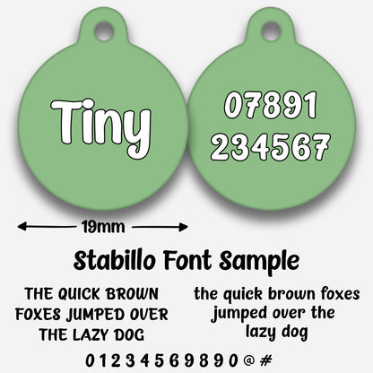 Matcha - Pet ID Tag
