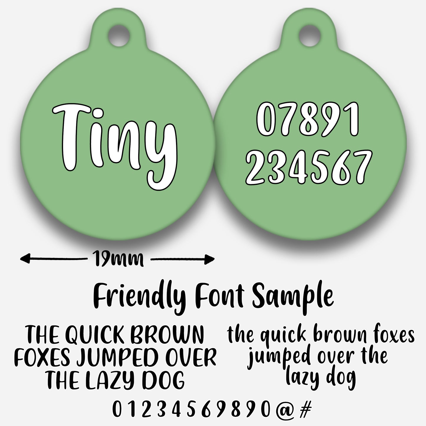 Matcha - Pet ID Tag