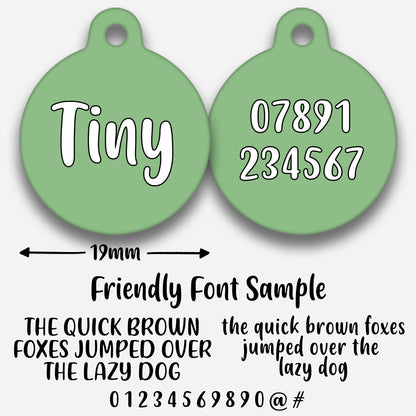 Matcha - Pet ID Tag