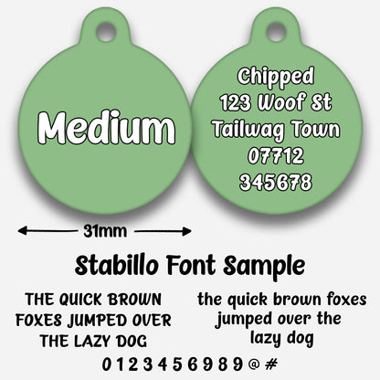 Matcha - Pet ID Tag