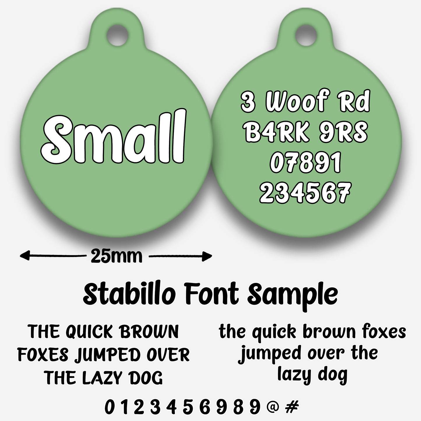 Matcha - Pet ID Tag