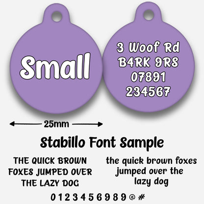 Lilac - Pet ID Tag