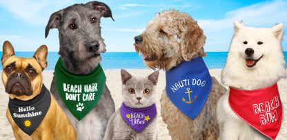 Nauti Dog Summer Dog Bandana