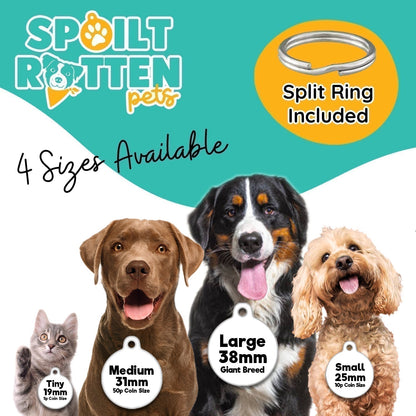 19mm Diameter Tiny Size - Shetland Dog