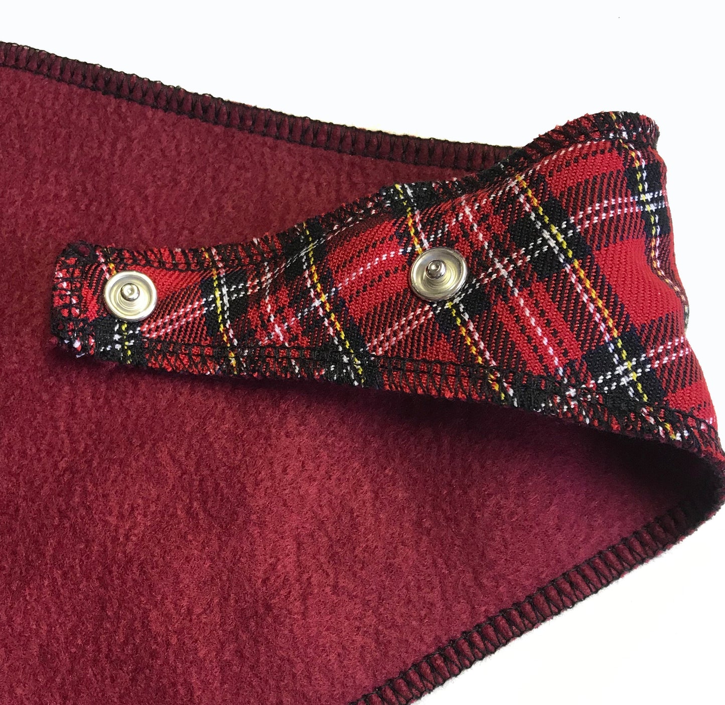 Tartan Army Blue Plaid Dog Bandana