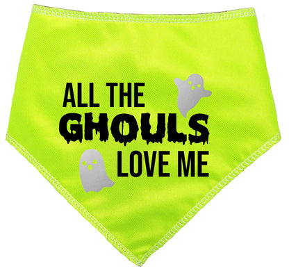 All The Ghouls Love Me Dog Bandana