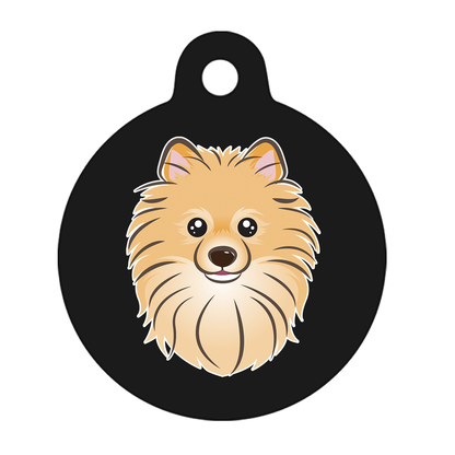 25mm Diameter Small Size - Pomeranian Dog