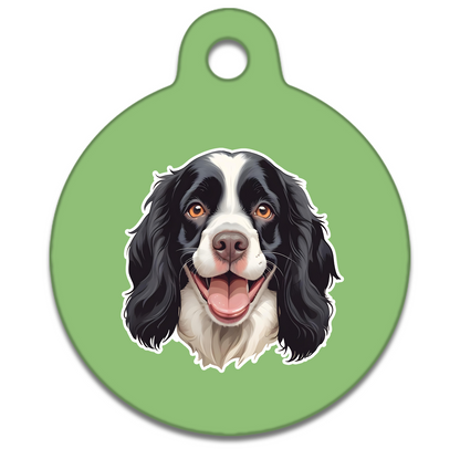 38mm Diameter Large Size - Cocker Spaniel Design