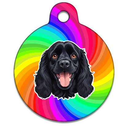 19mm Diameter Tiny Size - Spaniel Design