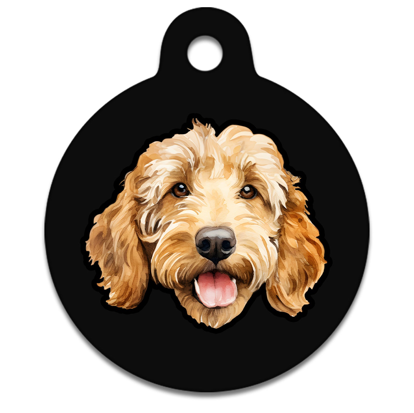 25mm Diameter Small Size - Doodle Dog
