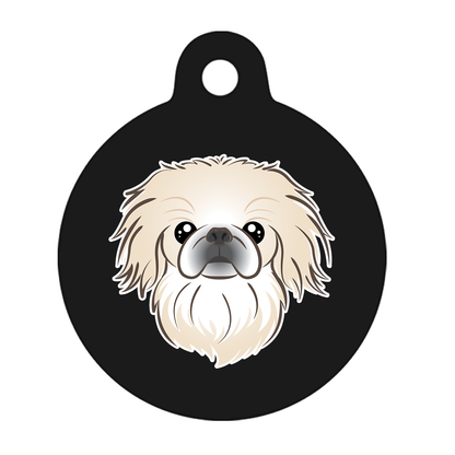 25mm Diameter Small Size - Pekingese Dog